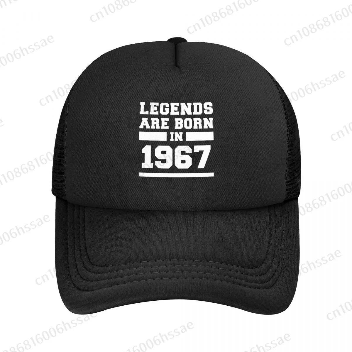 Legends Are Born In 1967 Birthday Gift Baseball Cap Women Men Fashion Hiking Hat Sport Breathable Golf Hats