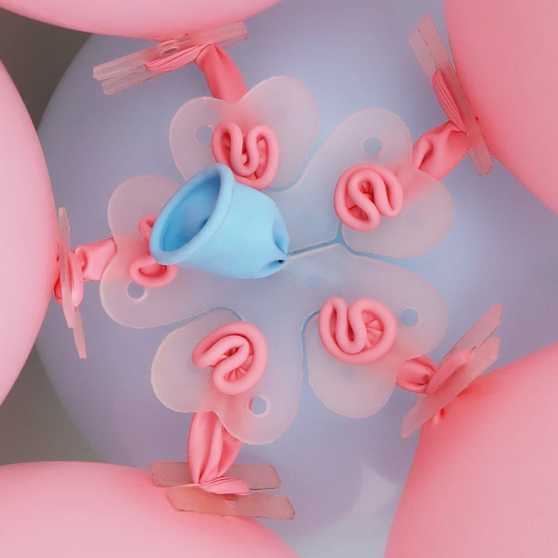 Latex Balloon Clip Balloons Sealing V-clamp