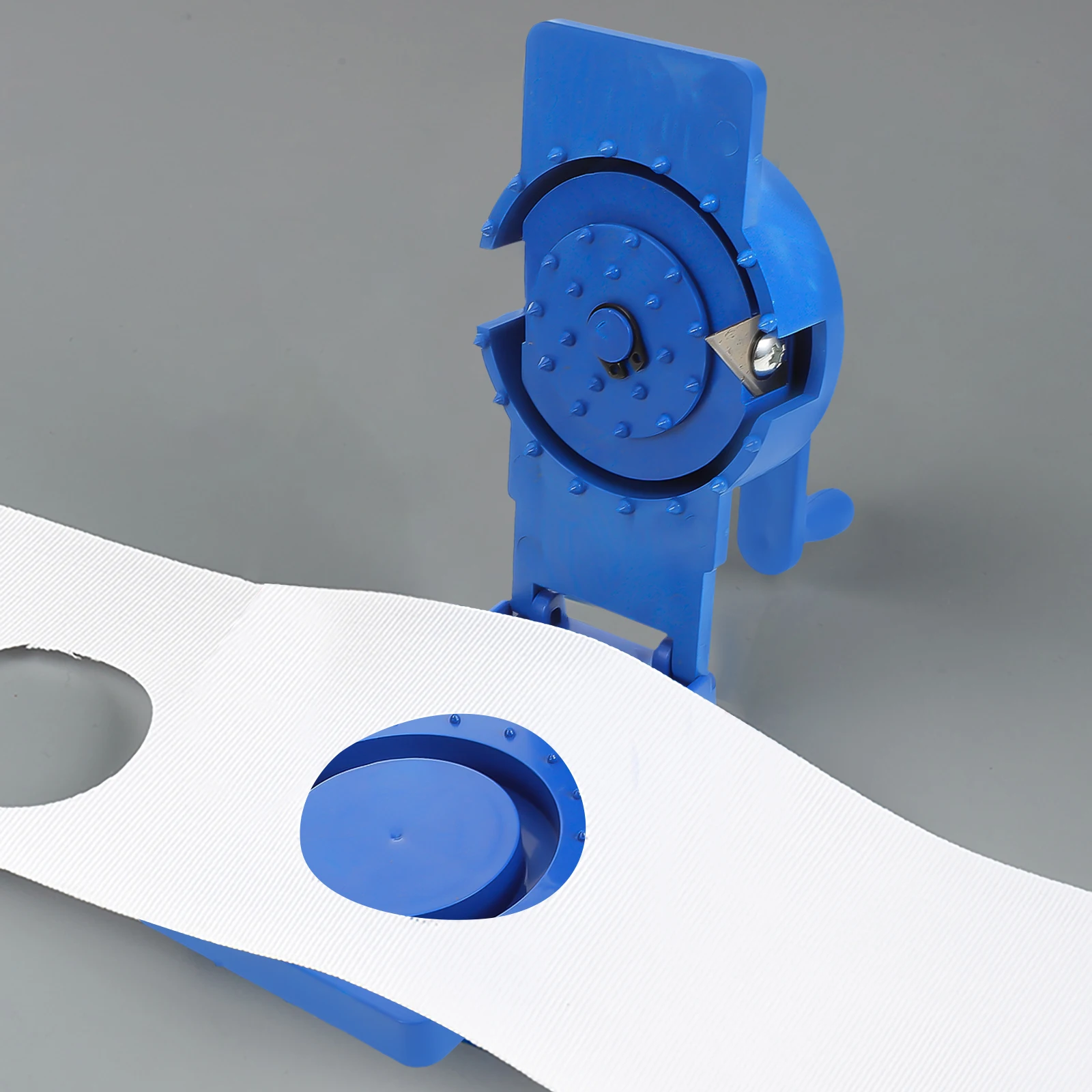 

Curtain Hole Punch Manual Opener Practical Window Press Tool Adjustable Size Energy Saving Efficient Steel Material