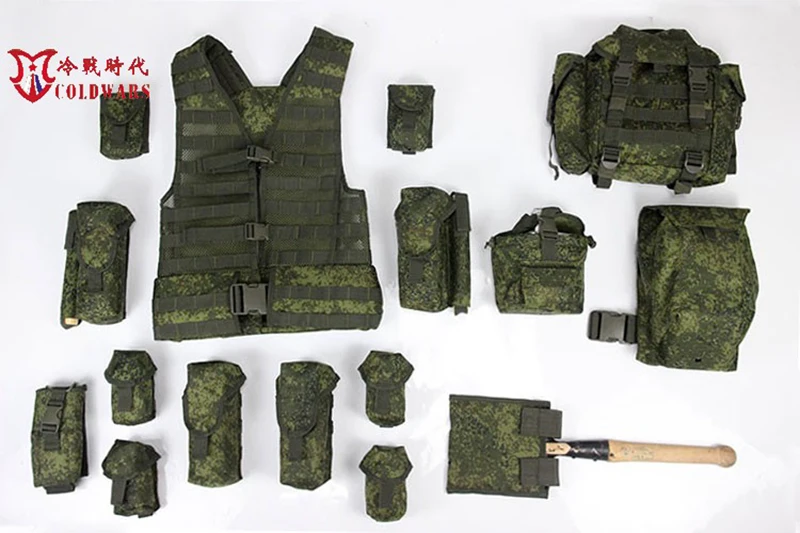 Russian emr tactical 6sh117 vest accessory bag, molle miscellaneous organiser.Paintball Gaming Gear bag / magazine pouch