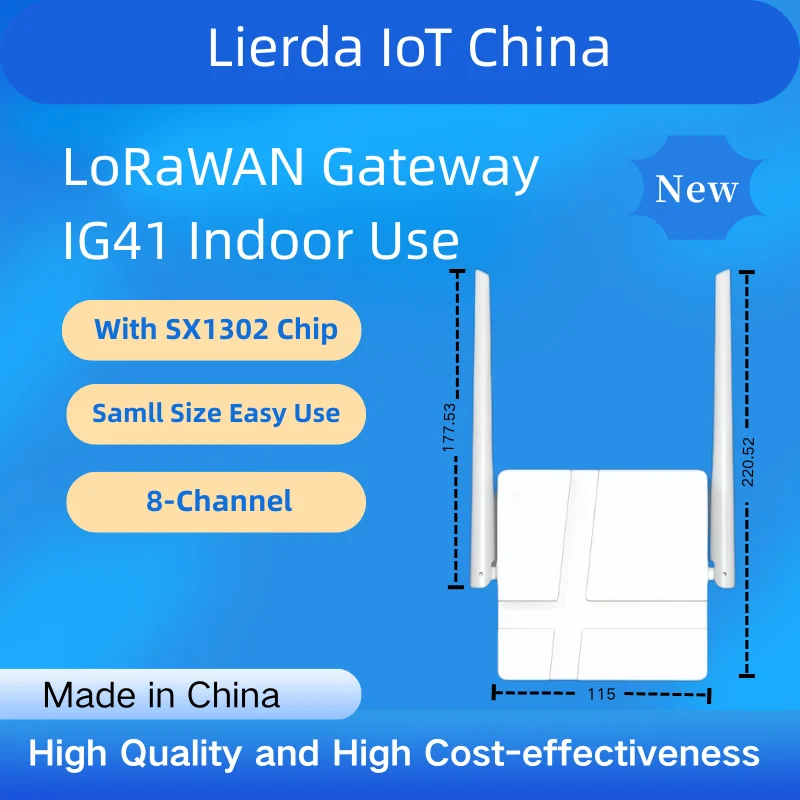 

Шлюз LoRaWAN из Китая Lierda IoT Сделано в Китае СЕТЬ LoRaWAN