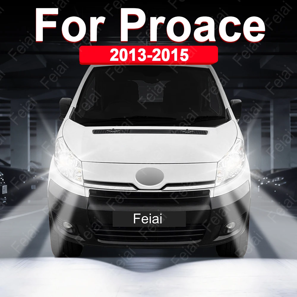 LED Headlight Bulb For Toyota Proace 2013 2014 2015 Auto Accessories LED Headlamp Powerful High Low Beam Lamps Car Lights 70W