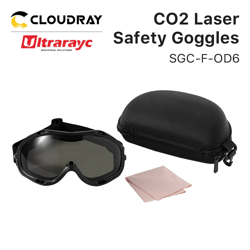 Ultrarayc 10.6um CO2 Laser Goggles Laser Safety Glasses Protection Eyewear Protective Glasses Shield For Co2 Engraving Machine