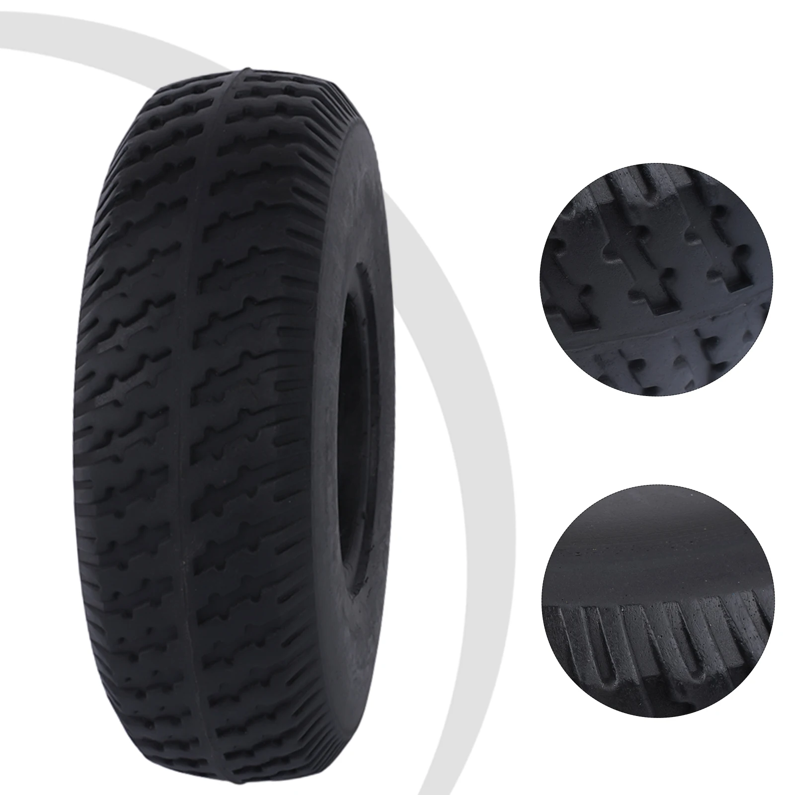 

10 Inch Solid Tire for Trolley Mobility Scooters 260X85 4 10/3 50 4 Engineered for Wear Resistance and Durability