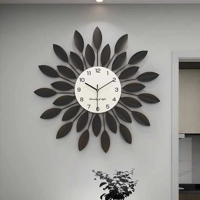 

Minimalism Simple Wall Clocks Abstract Vintage European Wall Clocks Nordic Originality Reloj Pared Decorativo Home Decoration