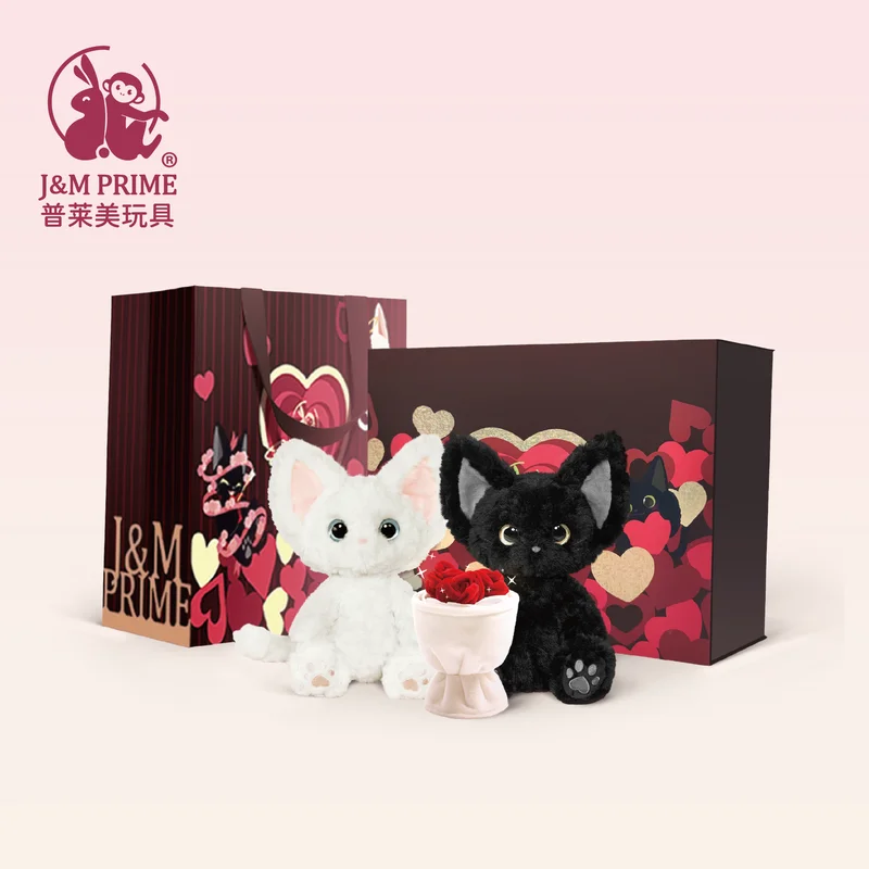 

Adorable Kitty Plush Doll, Super Soft and Cuddly Stuffed Animal, Perfect Birthday Gift Idea for Her Him Kids All Ages