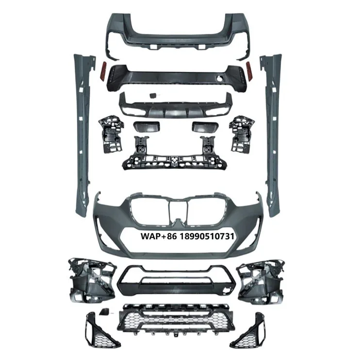 

High Quality New for X1 U11 U12 Front/Rear Car Bumpers Plug+Play Bolt-On 1 Year Warranty