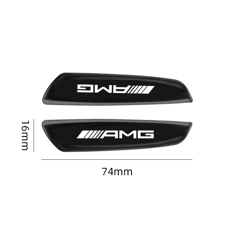 سيارة زخرفة المعادن الحاجز الجانب ملصق باب السيارة المعادن المضادة للتصادم قطاع لمرسيدس بنز AMG W203 W204 W205 W209 W210 W211