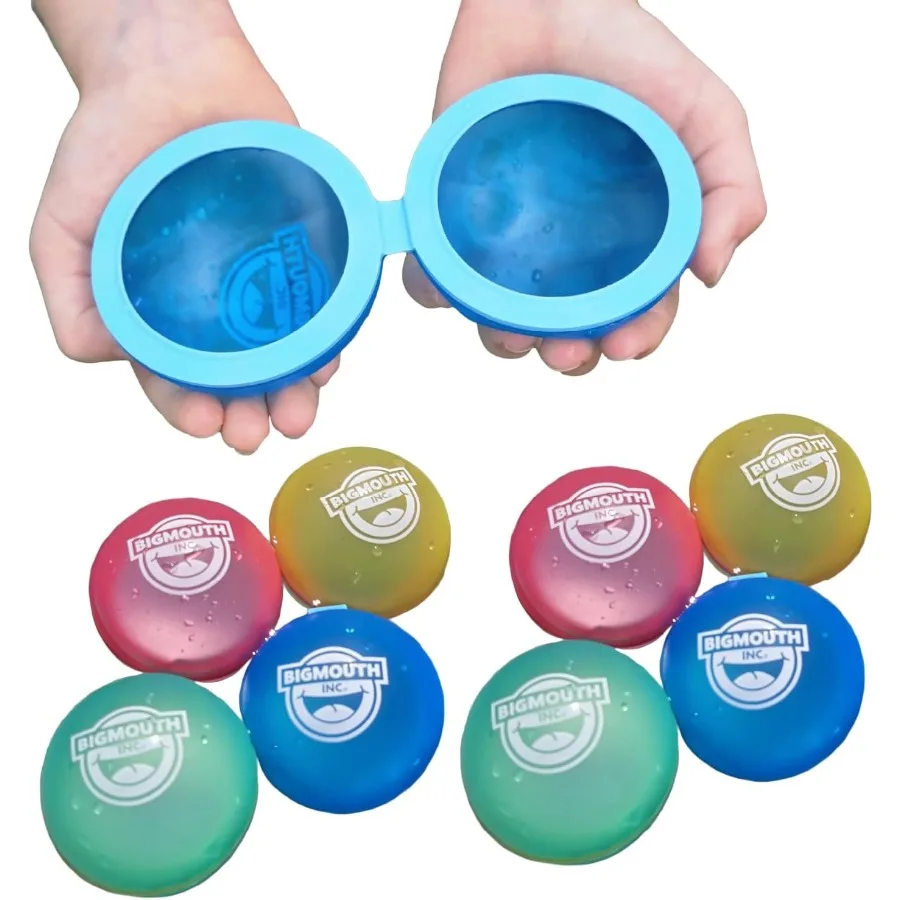 Palloncini d'acqua magnetici riutilizzabili Giocattoli d'acqua estivi all'aperto per attività di schizzi a riempimento rapido Confezione da 8
