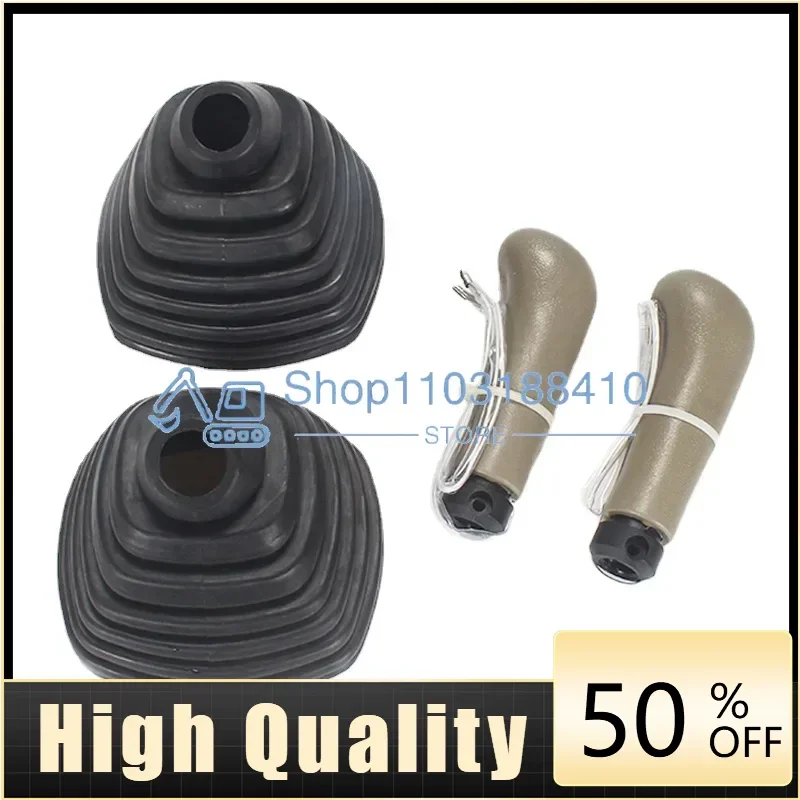 joystick horn weightlifting handle rubber boot Operating rod accessories digger parts For  E320B/C/D Excavator