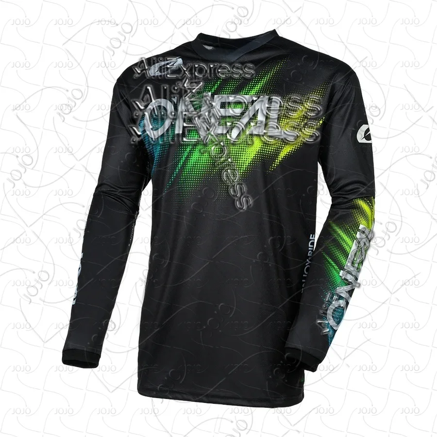 

Real BMX Motorcycle Jersey Downhill Mountain Bike MTB Shirts Off Road DH Motorcycle Jersey Motocross Sport Wear Clothing Bike