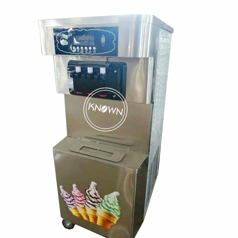 2019 factory price stainess steel vending serve  yogurt making commercial soft ice cream machine