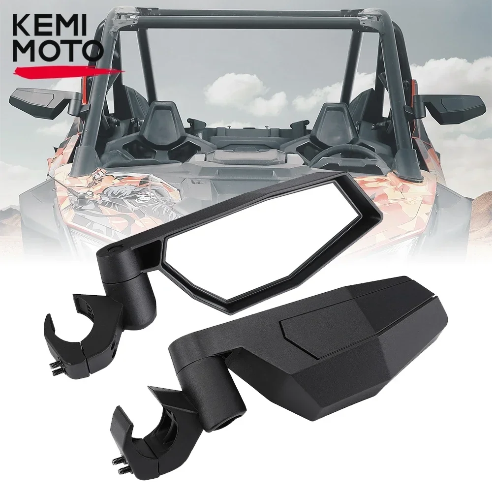 

KEMIMOTO Adjustable Wide Angle Side Rear View Mirror Compatible with Polaris RZR PRO XP 2020-2024 #2883762 for Can-Am Commander