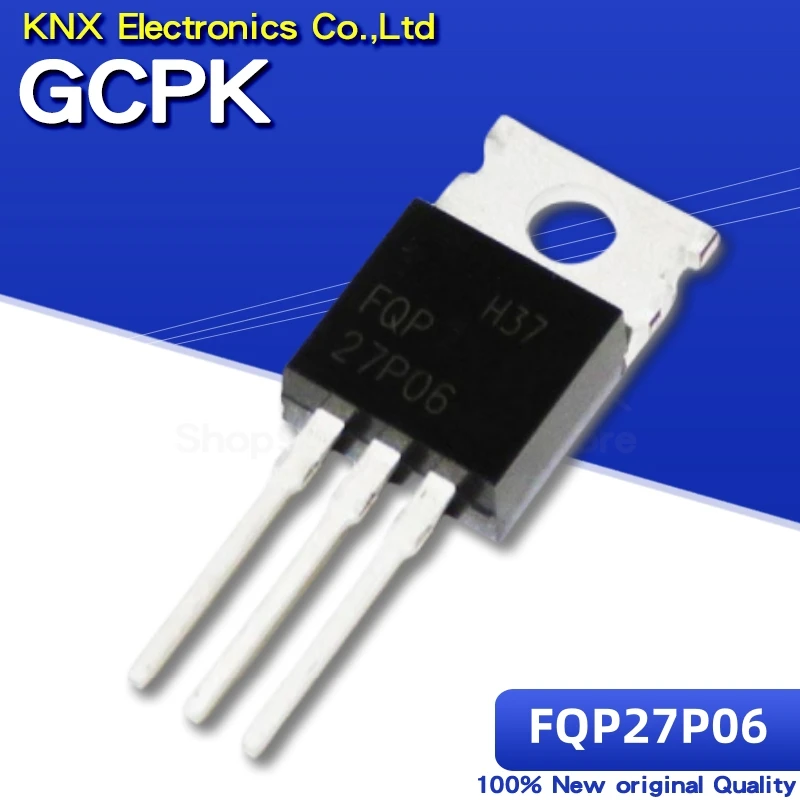 10pcs FQP27P06 TO220 27P06 TO-220 60V 27A FQP47P06 47P06 FQP22P10  22P10