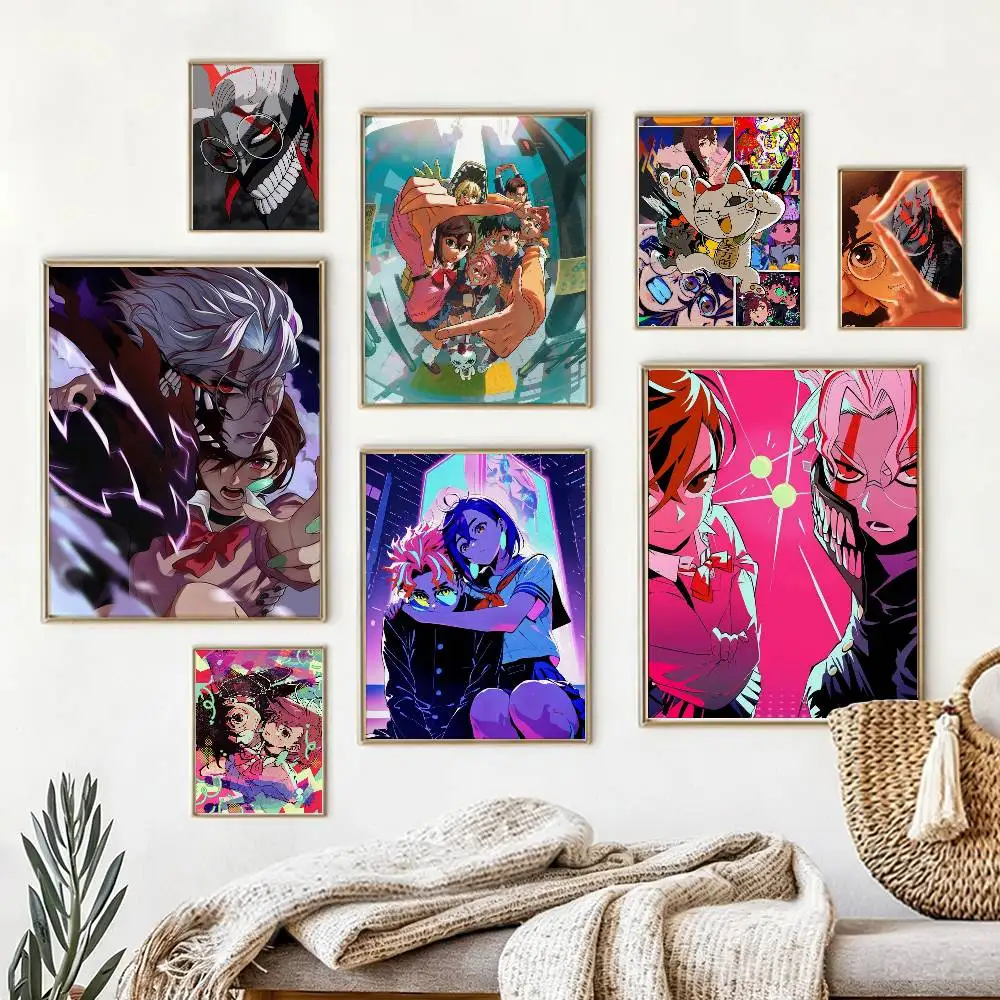 

D-Dandadan Anime Poster High Quality Dorm Living Room Aesthetic Wall Decoration Painting Stickers Gift