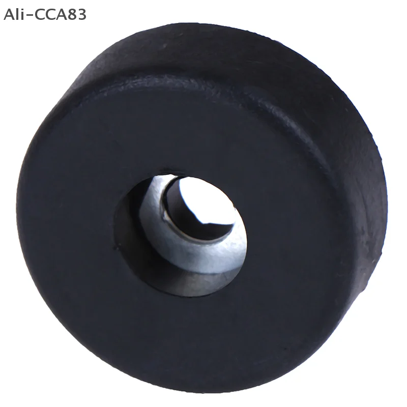 (YY) 4 Stück Kunststoff-Stoßstangen, eingebettete Unterlegscheiben-Füße, Pads, Instrumentenhalter, 30 x 10 mm, universelle geräuschreduzierende Beinbasis für Möbel