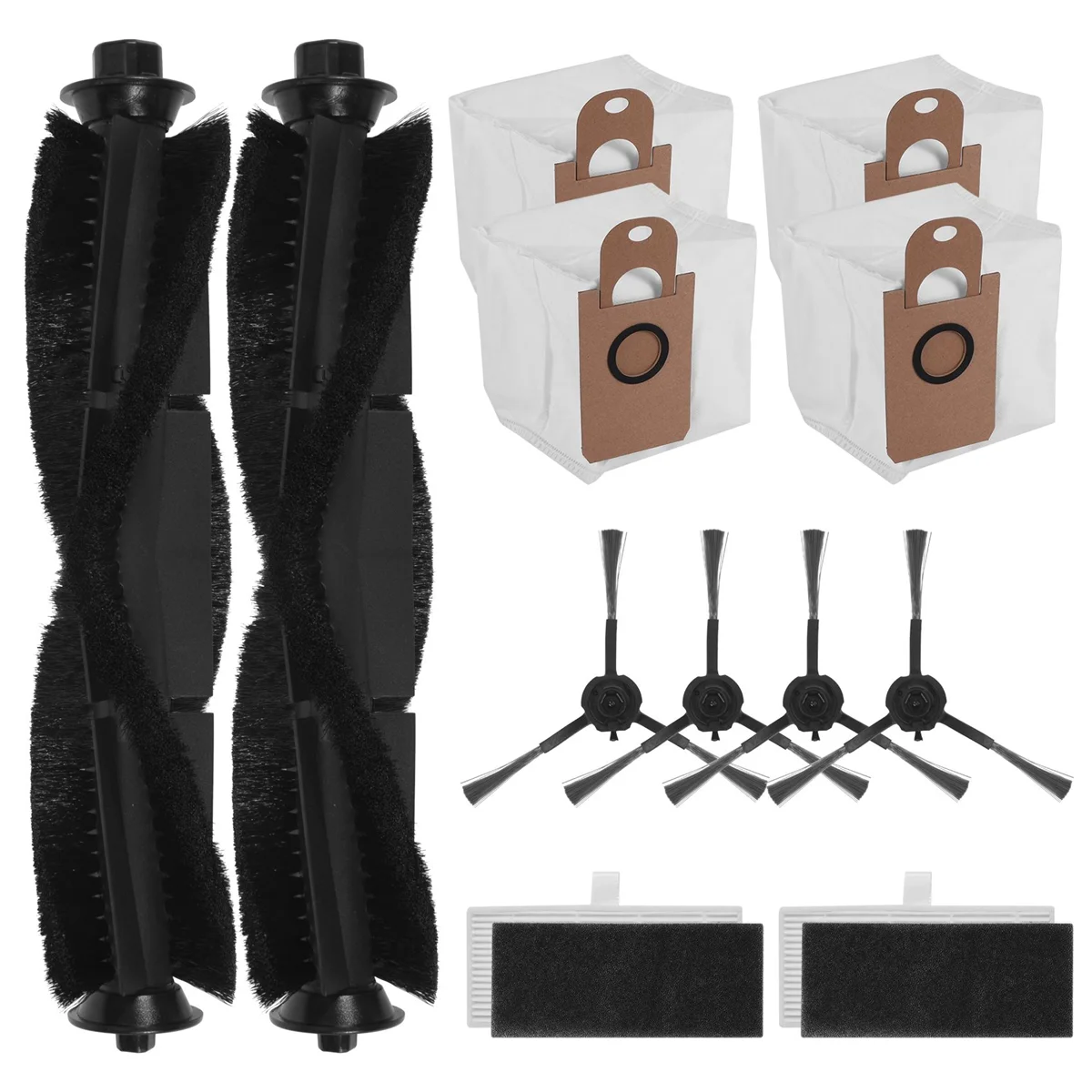 أكياس غبار الفرشاة الرئيسية ، فرشاة جانبية ، فلتر Hepa ، قطع غيار لـ XIAOMI VIOMI S9 ، ملحقات مكنسة كهربائية روبوت