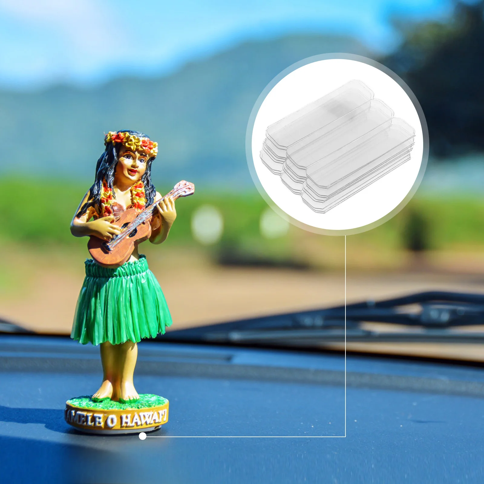 600 قطعة من المثبتات اللاصقة على الوجهين، وسادات لاصقة شفافة طويلة الأمد لا تترك أثرًا للمنزل والمكتب #2