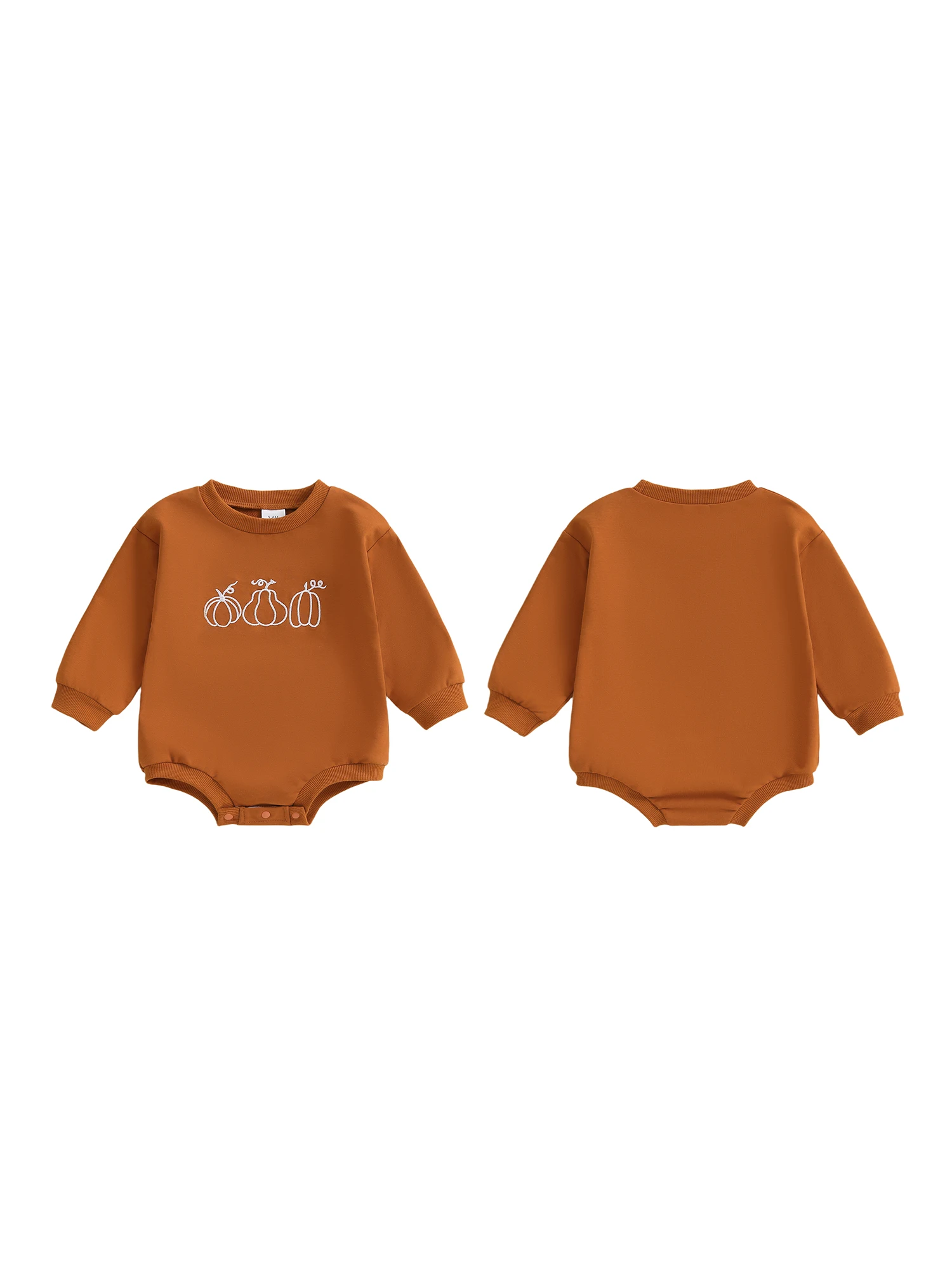 

Adorable Infant Halloween Hoodie Romper with Spooky Ghost Print and Cozy Fleece Lining for Baby Boys and Girls
