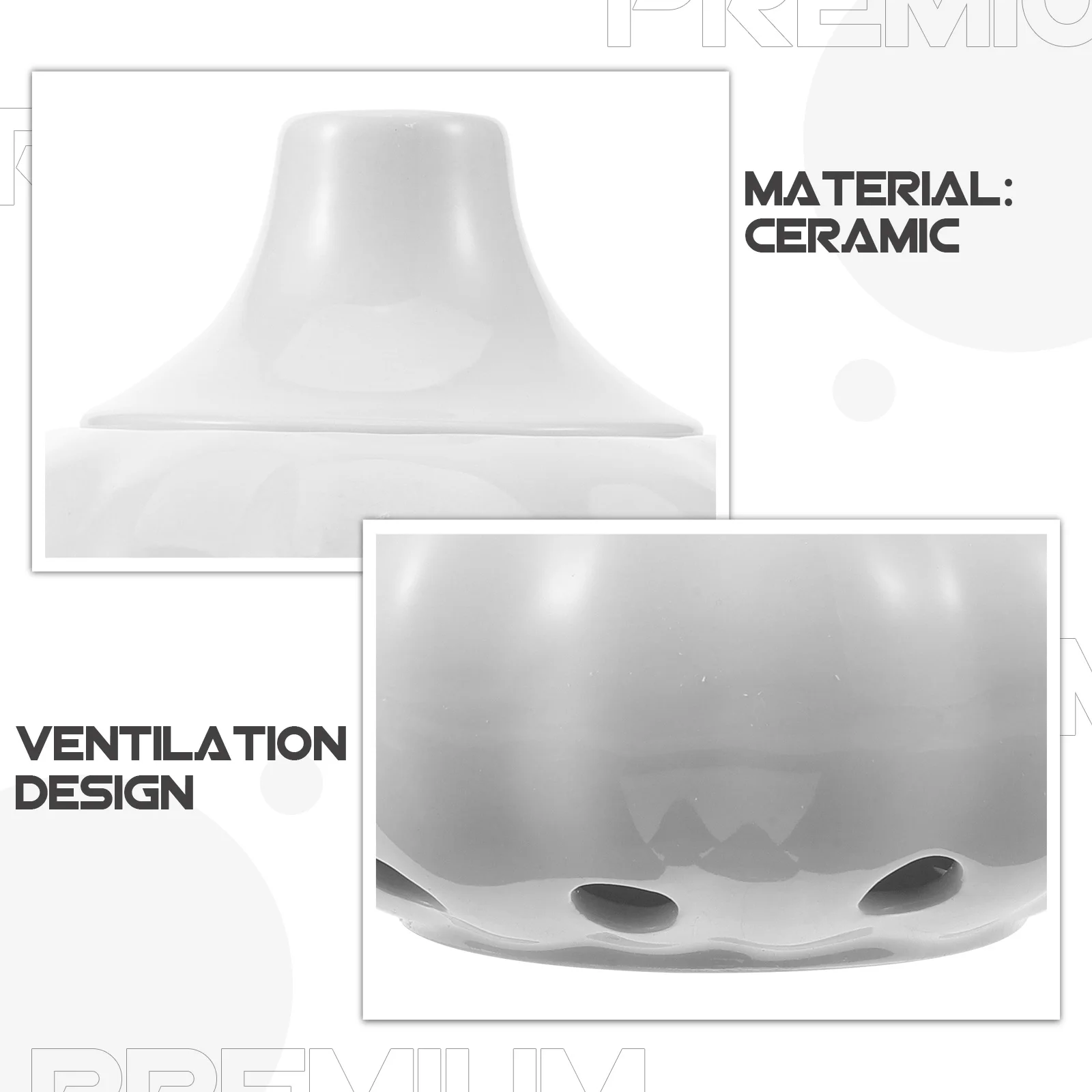 Ceramiczny pojemnik na czosnek z ażurową pokrywką, pojemnik do przechowywania czosnku, słoik kuchenny na imbir, artykuły gospodarstwa domowego.