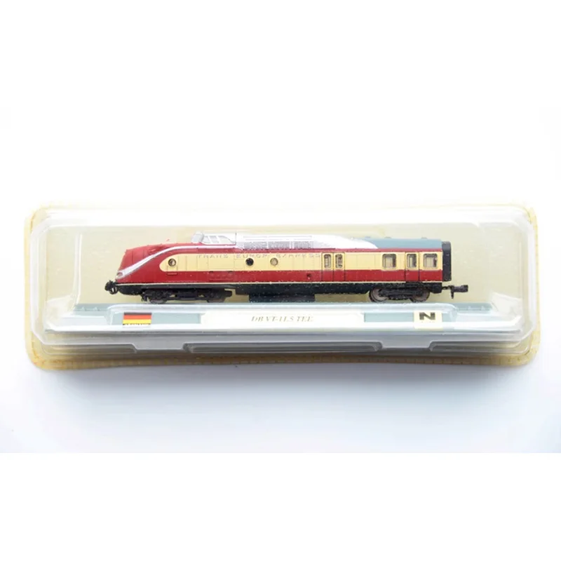 Diecast N Scale 1/160 DB VT-111.5 TEE Static Diesel Locomotive Train Model Sand Table Toy Accessories Collection Display Gift