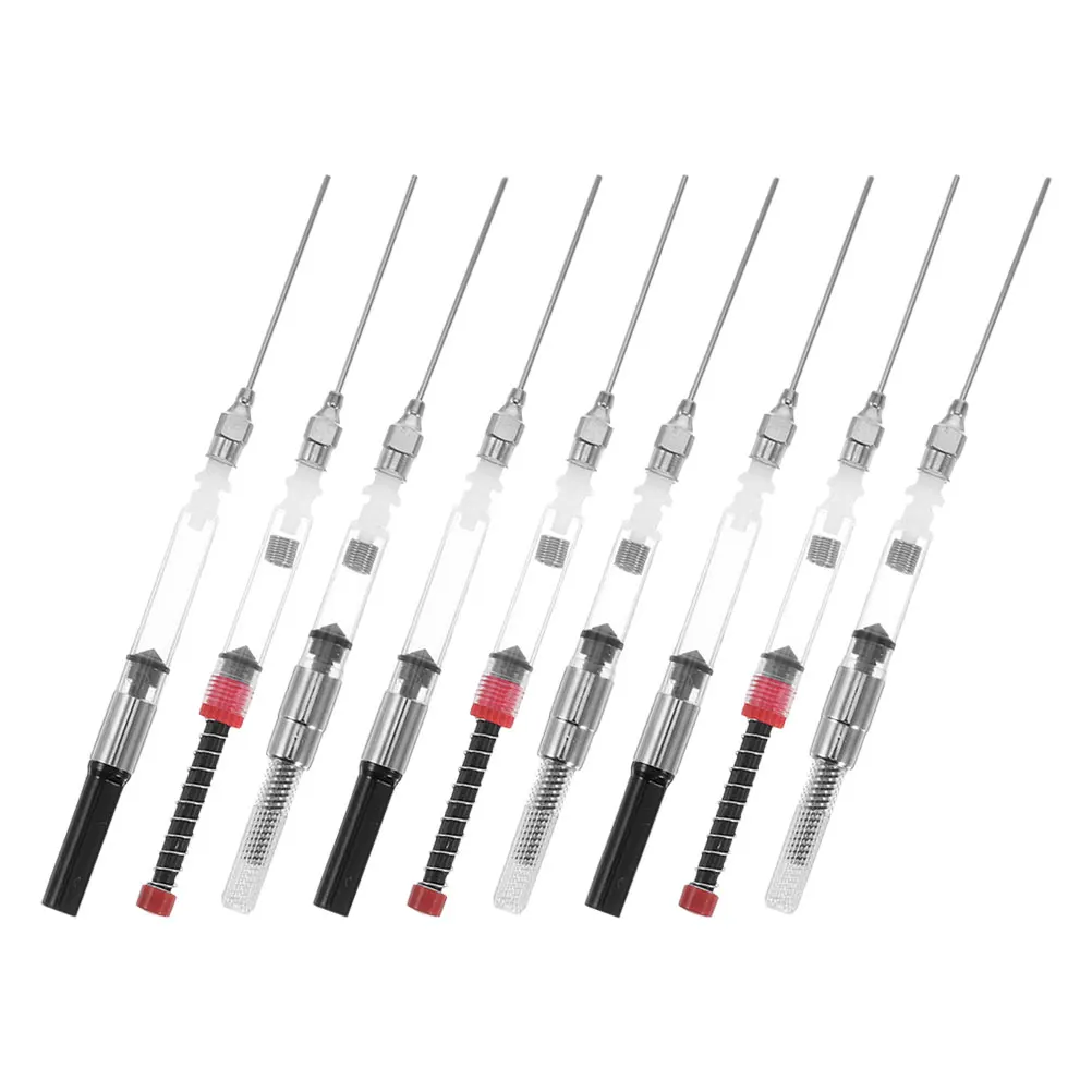 

9pcs Fountain Pen Ink Refiller Steel Pen Ink Absorbing Tool For Office Study Drawing Compatible With European Standard Pens
