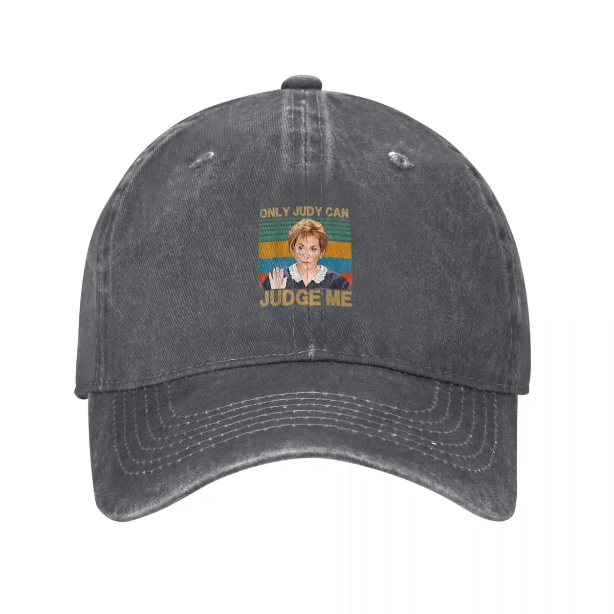 Funny Only Judy can judge me Retro Vintage Baseball Cap summer hat Dropshipping Sunscreen Boy Women's