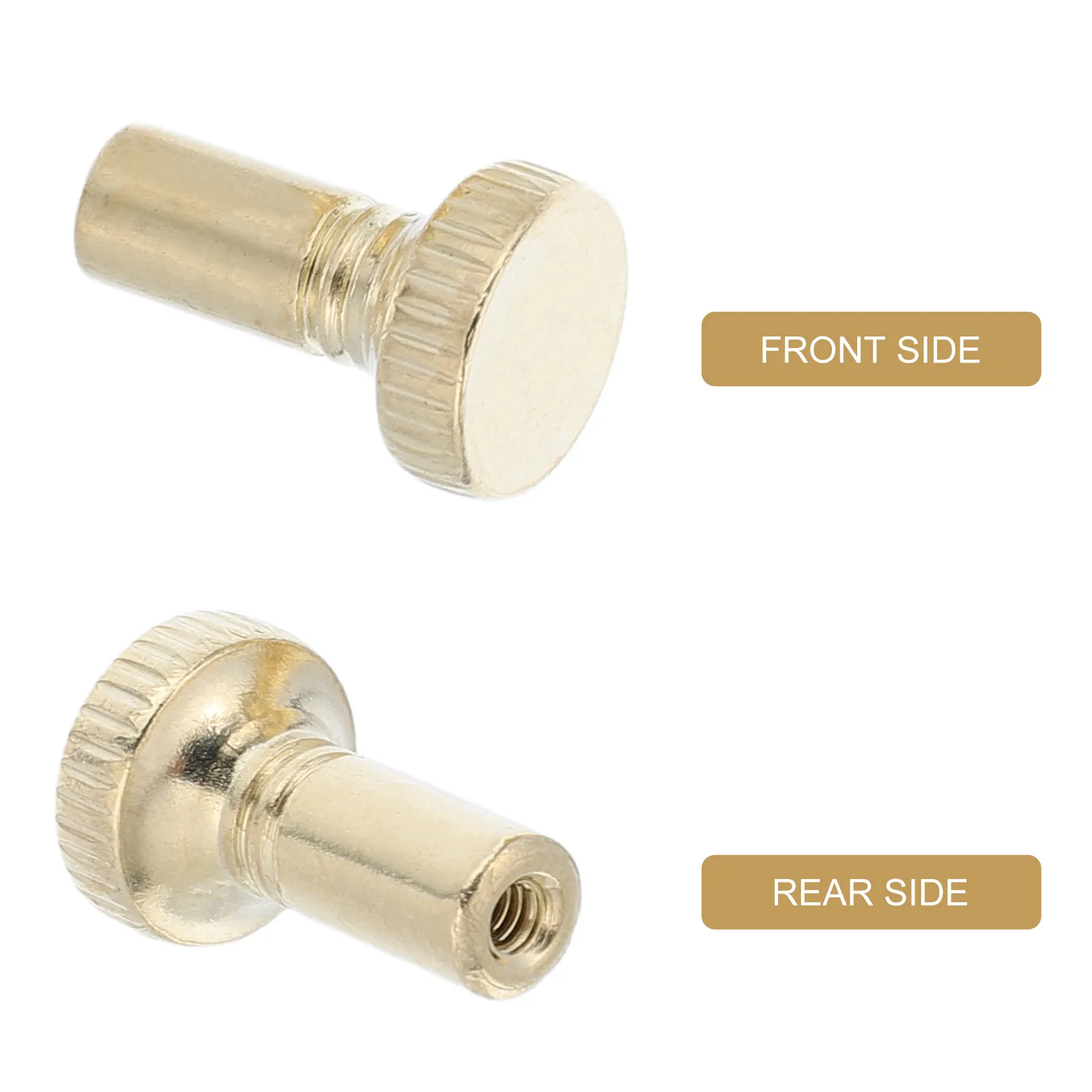 4Pcs Lamp Finial Cap Decorative Knobs Straight Pattern Replacement for Table Lamp Stem Vintage Modern Lighting Fixture