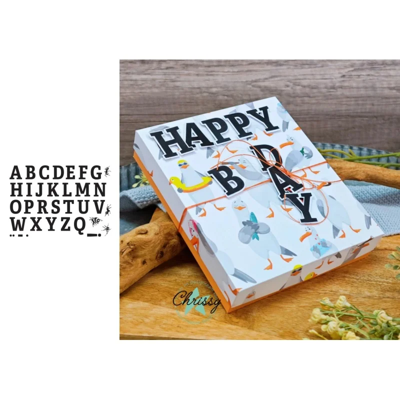 Neu eingetroffen: Happy Cutting Dies und Stempel für DIY-Scrapbooking/Fotoalbum, dekorative Prägung, DIY-Papierkarten