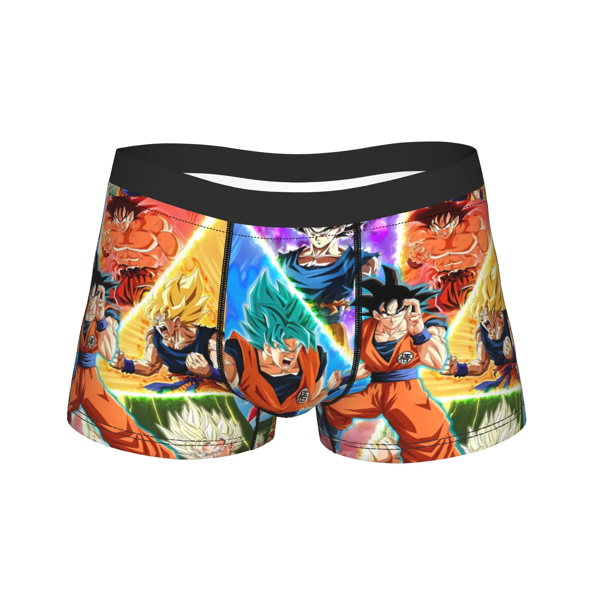 D-Dragon B-Ball 3D Japanese Anime Underwear  Print Trunk High Quality Males Panties Sexy Soft Boxer Brief Birthday Gift