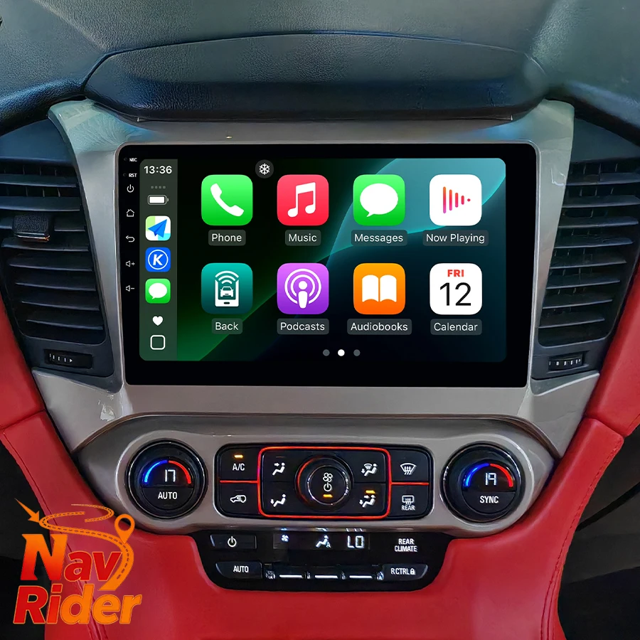 For Chevrolet Tahoe Suburban GMC Yukon 2014-2018 Stereo Navigation 4G WiFi Car Radio Multimedia Video Player Carplay Head Unit