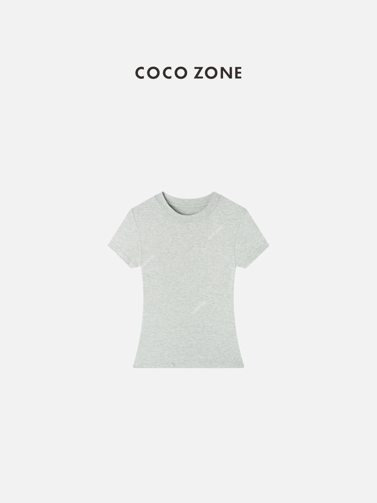 

Женская футболка Zone Simple Commuter с коротким рукавом и круглым вырезом, модная и базовая модель ZONE C2382, весенний сезон