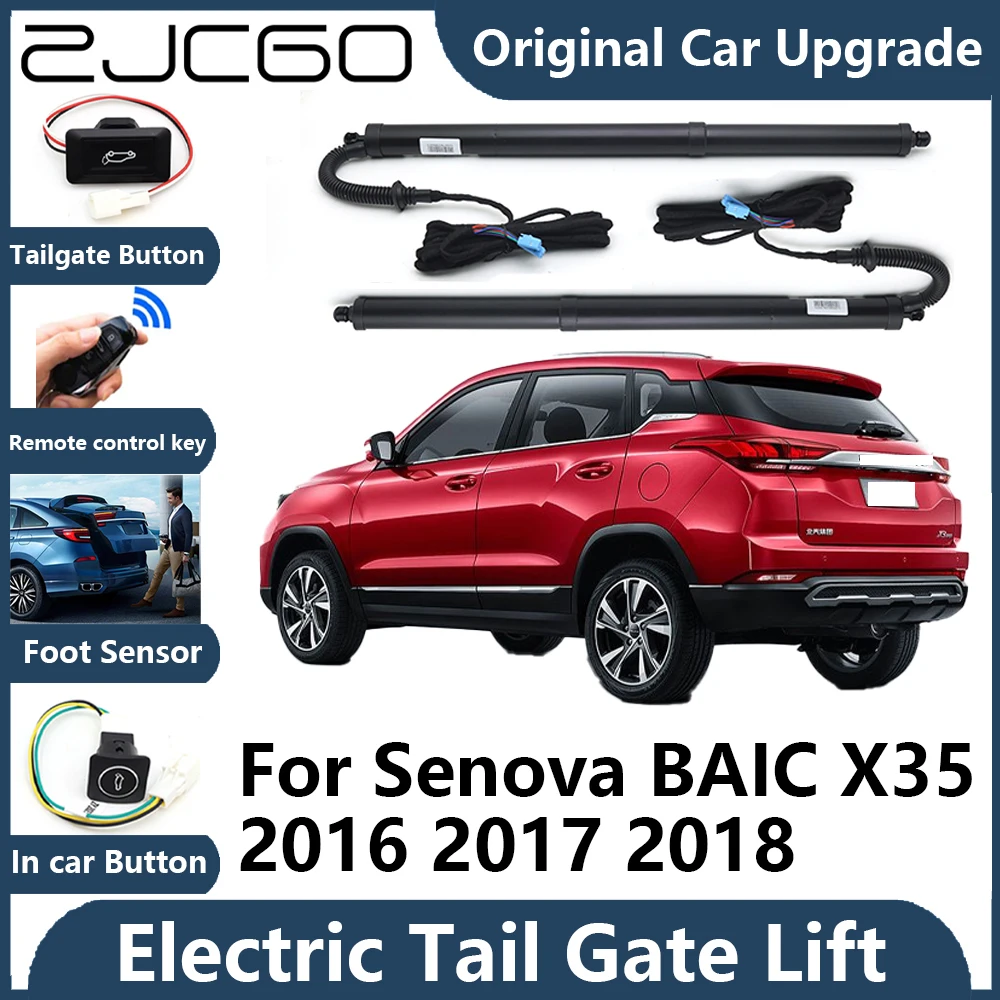 For Senova BAIC X35 2016~2018 Automatic Tailgate Electric Tail Gate Lift Prop Support Vehicle Power Rear Door Liftgate Strut