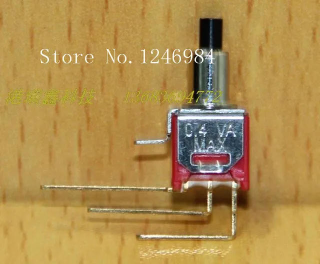 [SA]TS-22B gilded single small toggle switch M5.08 reset button normally open normally closed Deli Wei Q28--50pcs/lot