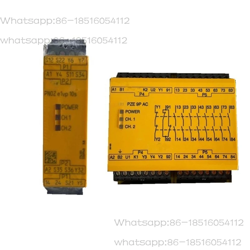 

Реле безопасности PNOZ XV2 PNOZ XV3 PNOZ XV2P XV3P PZE 9P