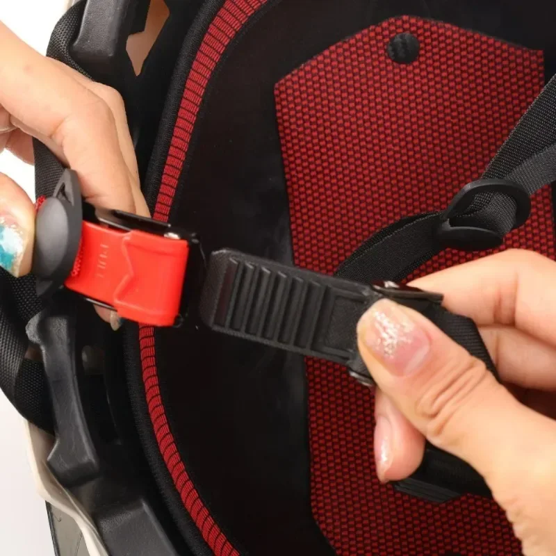 1-20PCS Correa de barbilla para casco con hebilla de liberación rápida, clip elástico, accesorio para motocross y motocicleta, casco para bicicleta eléctrica, bloqueo de casco