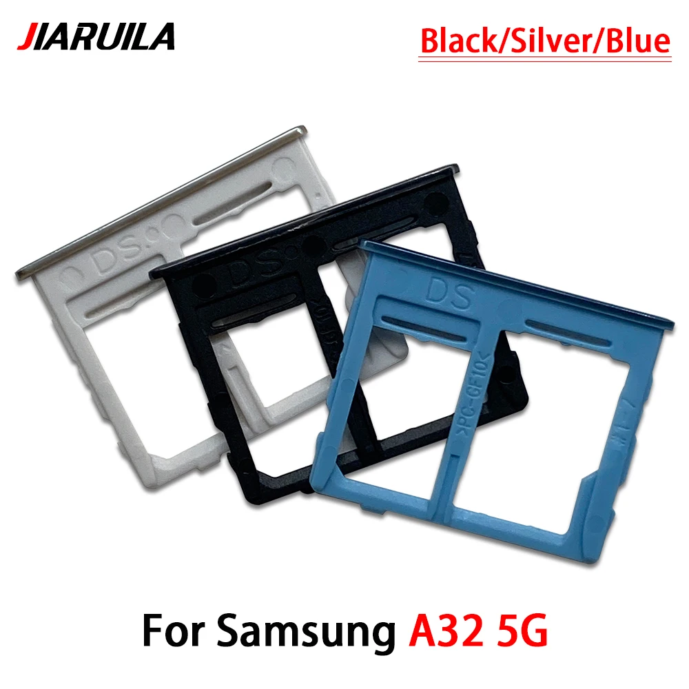 Dual Card Micro Nano SIM Card Holder Tray chip slot drawer Holder Adapter Socket For Samsung A14 4G 5G A145 A146 A32 5G A326