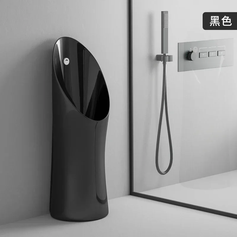 Men's urinal automatic flushing sensor urinal vertical urinal integrated floor type