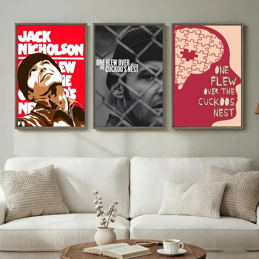 O-Ones F-Flewed O-Over The C-Cuckoo's N-Nests Poster Wall Art Print Poster for Living Room Bedroom Home Decor