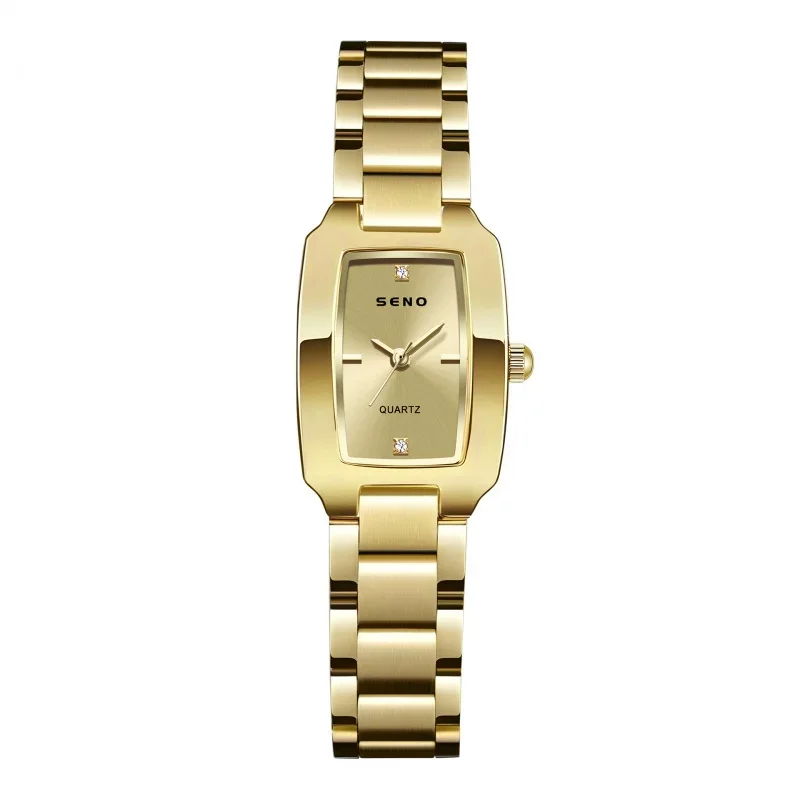 RON Asia-Montre carrée étanche pour femme, montre à quartz, mode étudiante, vente en gros, nouvelle arrivée, offre spéciale