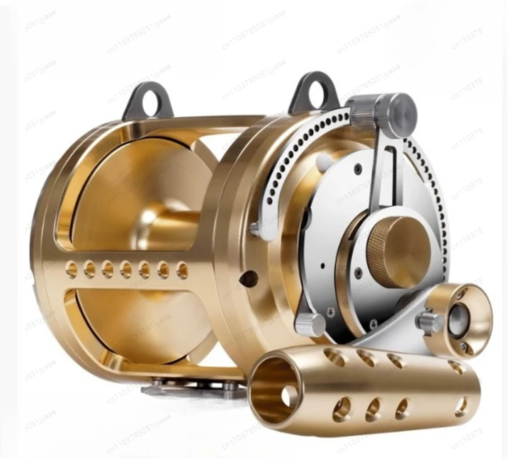 

Saltwater Surf Sea Waterproof Jig Boat Metal Light Overhead Reels Trolling Fishing Slow Pitch Jigging Reel
