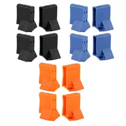 4 Pieces Ladder Foot Cover Durable Silicone Furniture Feet Folding Ladder Mat Furniture Protector Anti-slip Mat Ladder Parts