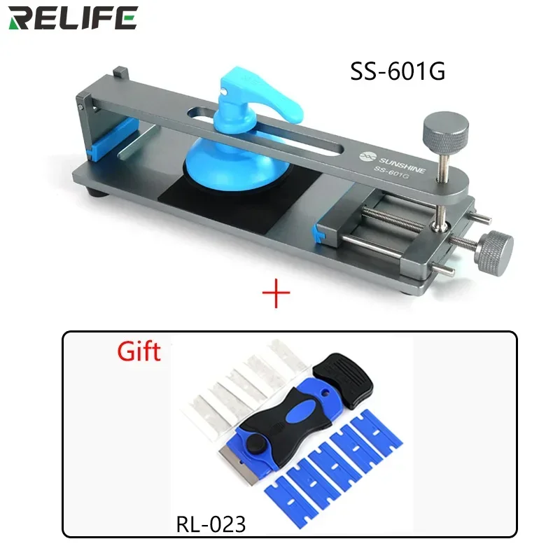 SS-601G LCD Screen Separator Non-Heating Fixture Platform with Suction Cup Clip for Phone Split Screen Repair Disassembly Holder