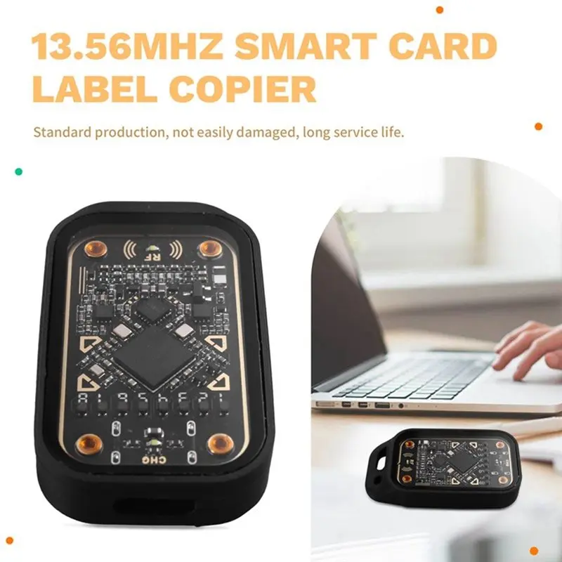 Acrylic Chameleon V3.0 125Khz 13.56Mhz RFID Smart Chip Reader+ 4Xuid Keychain+ 4Xuid Card ID IC Smart Card Tag Copyer Copier-Y41