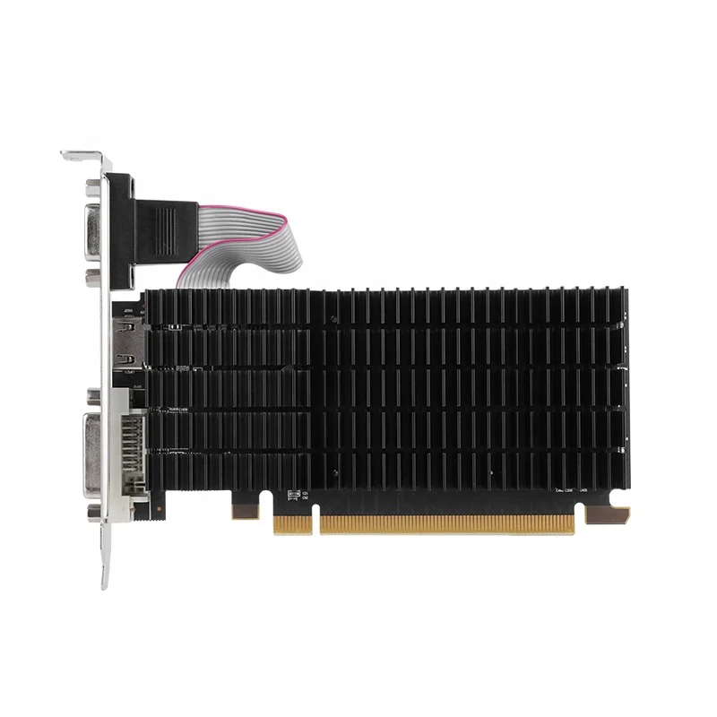 R5220 GPU AMD Radeon R5 220 1/2GB GDDR3 64Bit PC Video Card Graphics Card Tarjeta Grafica with Radiator