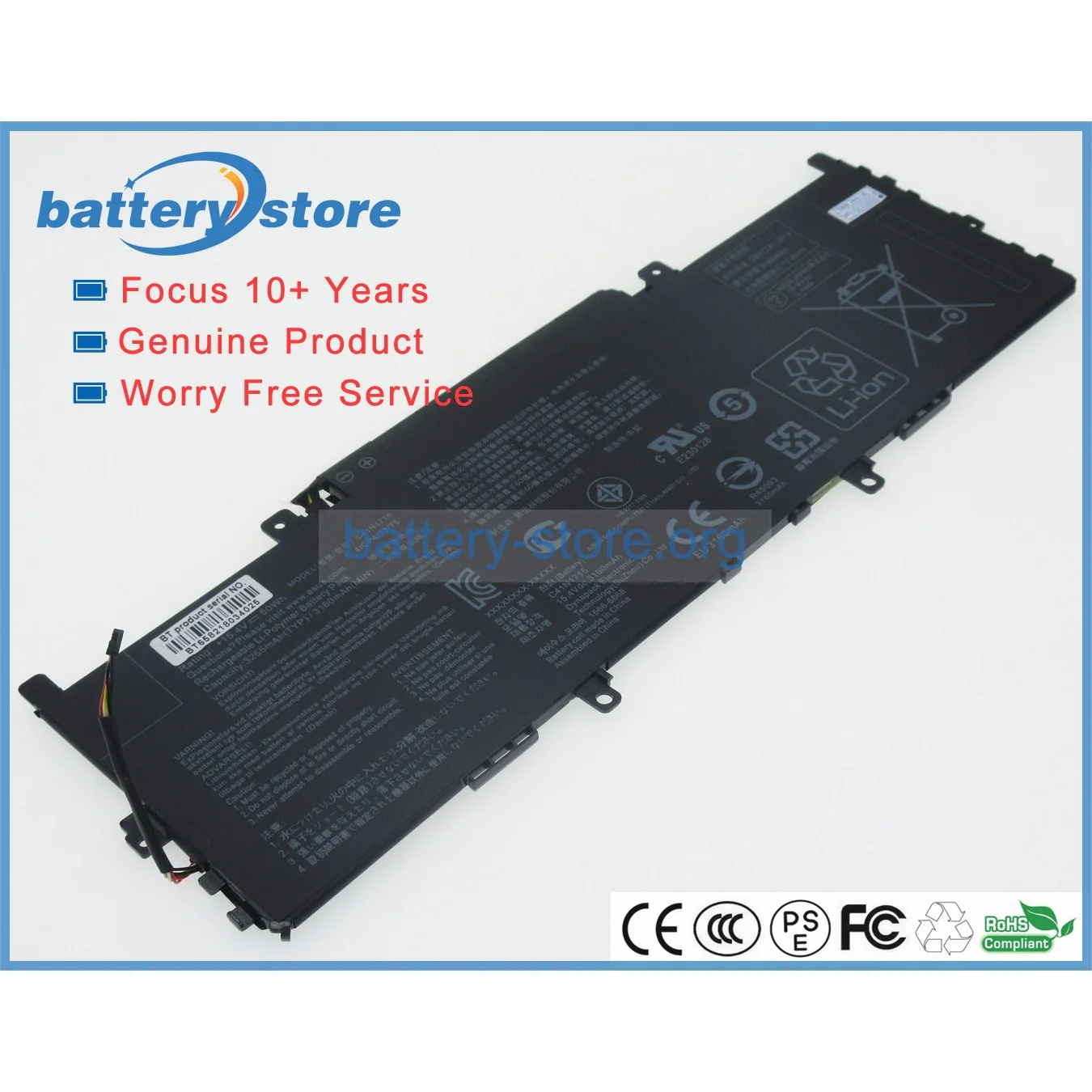 Genuine Original Laptop Batteries for ZenBook UX331UN,UX331UA,U3100FN,13 UX331FA,UX331FN-EG003T,13-EG119T,15.4V,4 Cell