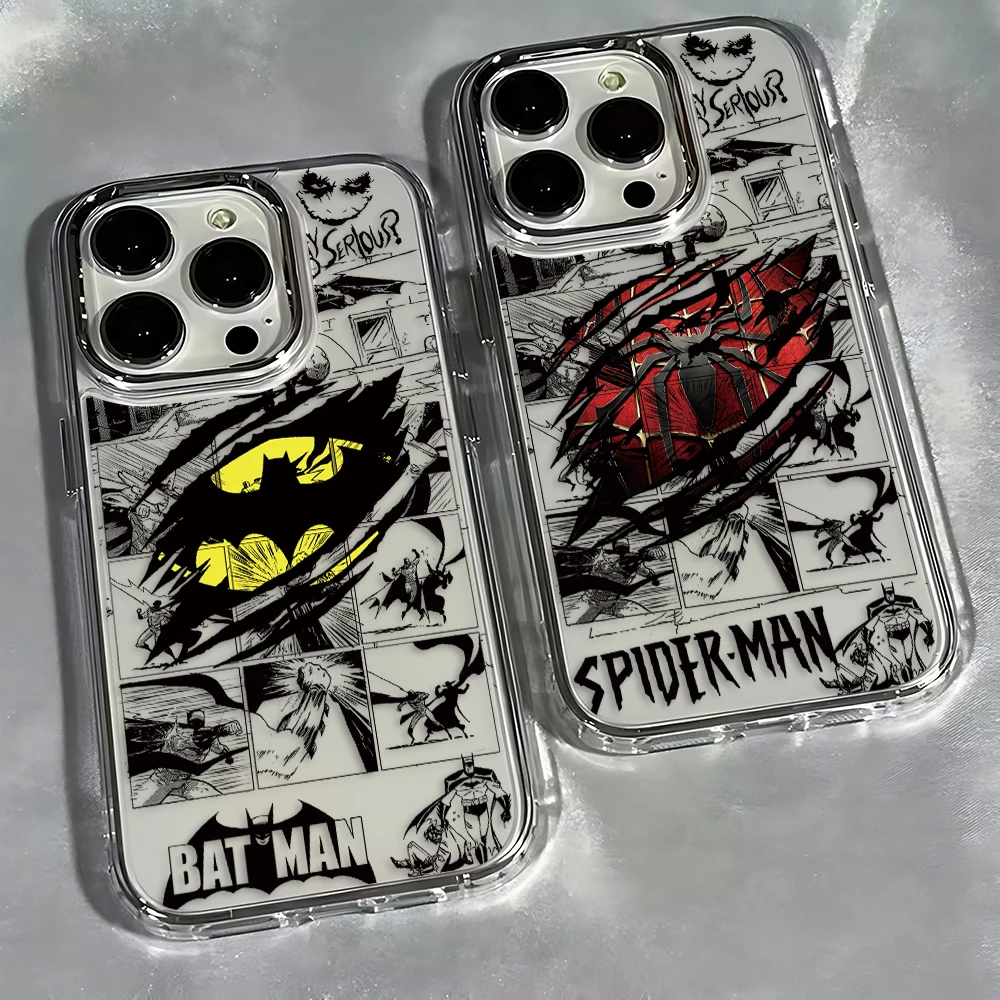 Comic Book Heroes Phone Case for Samsung Galaxy A57 A56 A36 A26 A06 A55 A35 A16 A54 A34 A25 A24 A15 A14 A05S A05 A73 A53 4G 5G