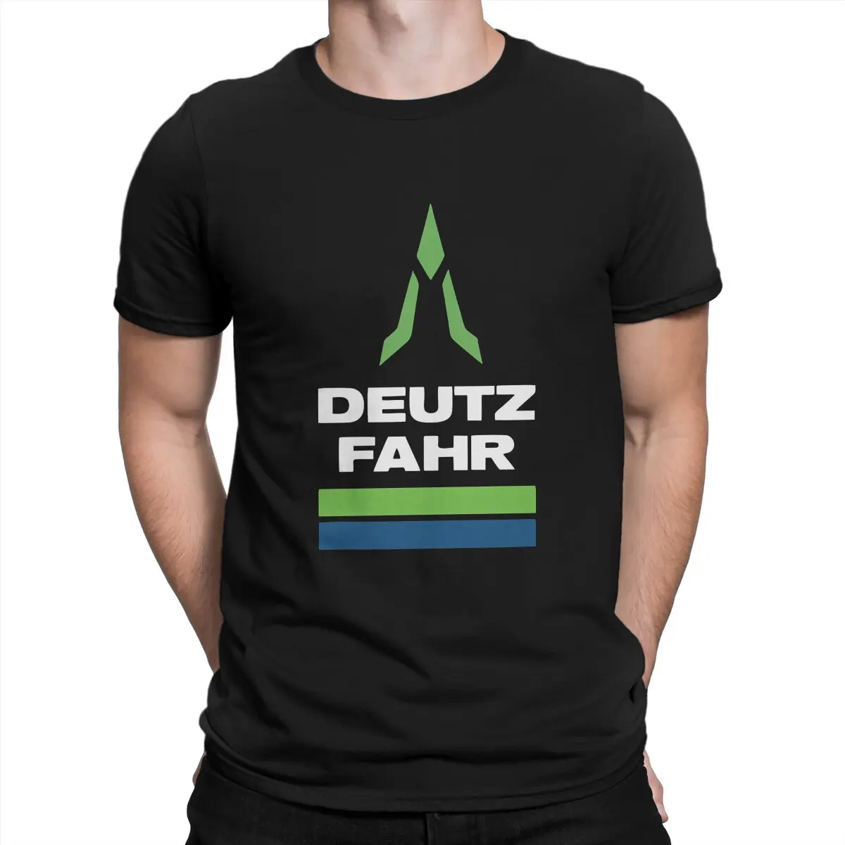 Logo Man's TShirt Deutz Fahr O Neck Tops Fabric T Shirt Funny Top Quality Gift Idea