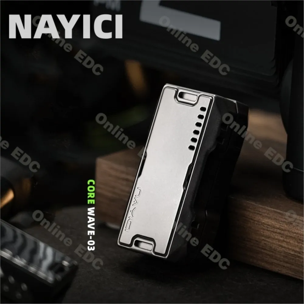 

NAYICI Core Wave 03, механический магнитный тремор, три в одном, композитный слайдер-слайдер, EDC, игрушка для снятия стресса для взрослых