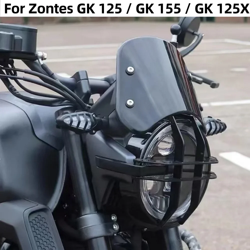 Nouveau 2022 Moto Pare-Brise Fit Zontes GK-125 GK-125X GK-155 Pare-Vent Protection Pour Zontes GK 125 / GK 155 / GK 125X